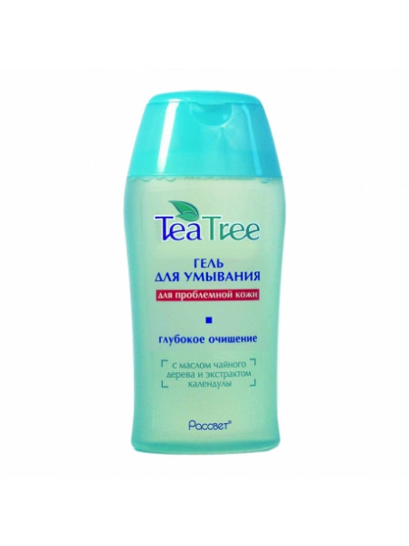 Гель "TEA TREE" для проблемной кожи и умывания, 165 гр. 